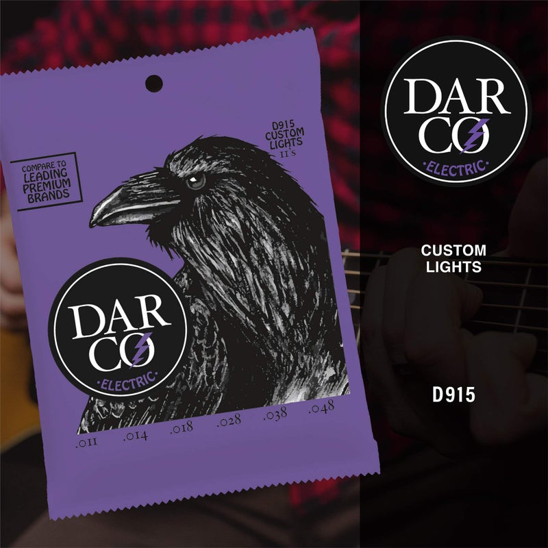 Martin DarcoÂ® Electric Guitar Strings â€“ Nickel, Custom Light Gauge | Durable, High-Performance Strings at an Affordable Price | Bright Tone with Smooth Feel - Image 3