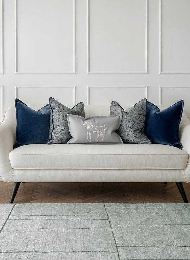 KNOT HOME Cushion John Bundle (with filler) Pillow Knot Home Cover Set for Modern Sofa Contemporary Living Room Bedroom and Office Soft Washable