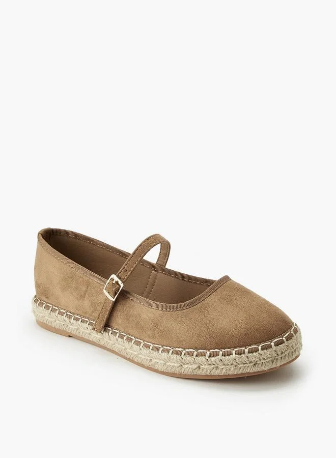 بيبرمنت Women Buckle Closure Espadrille Shoes