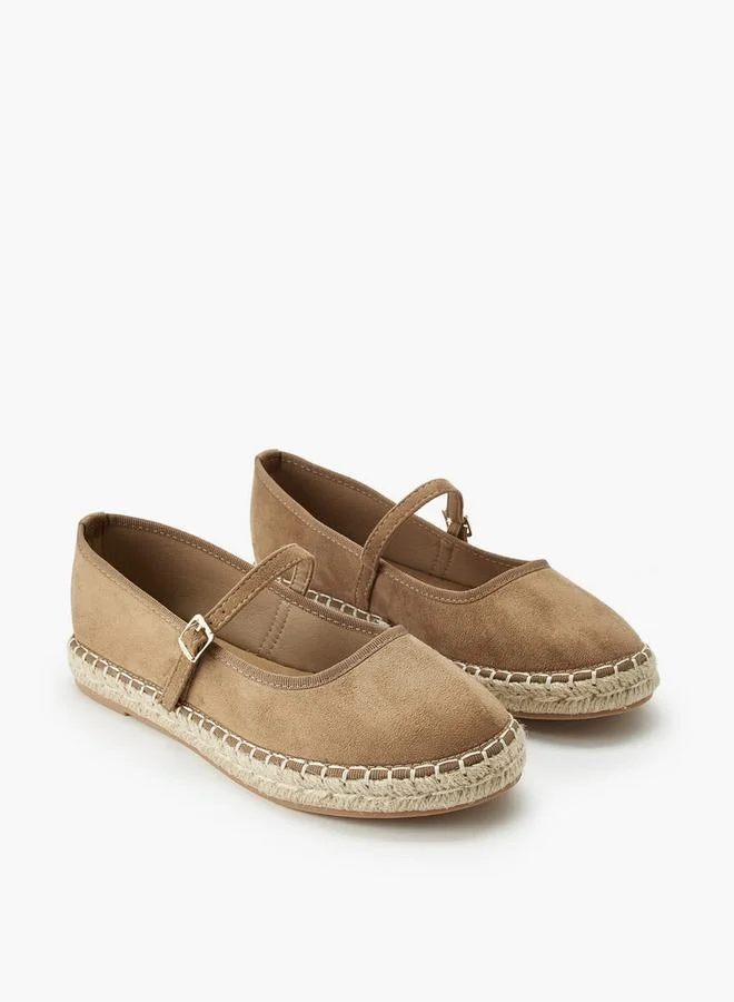 بيبرمنت Women Buckle Closure Espadrille Shoes