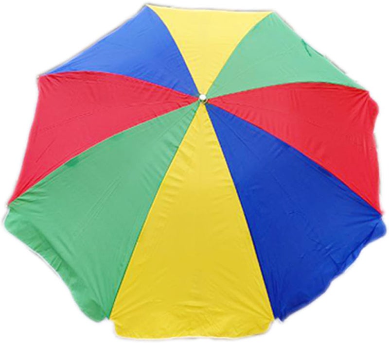 RAINPOPSON RAINPOPSON Outdoor Garden Umbrella With Stand Big Size Patio Garden Umbrella Multicolor 8Ft  - Image 3