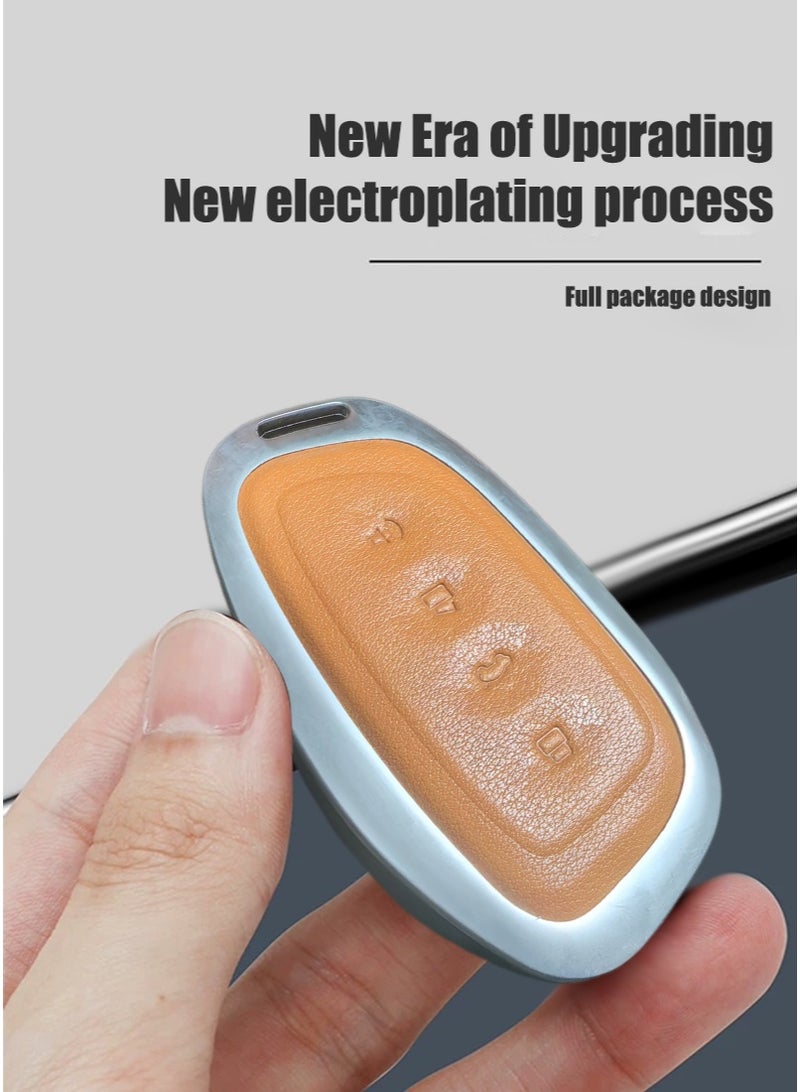 harvard Suitable for Haval car key protector, which perfectly wraps and protects car keys. It is wear-resistant, simple, elegant, fashionable and beautiful. - Image 3