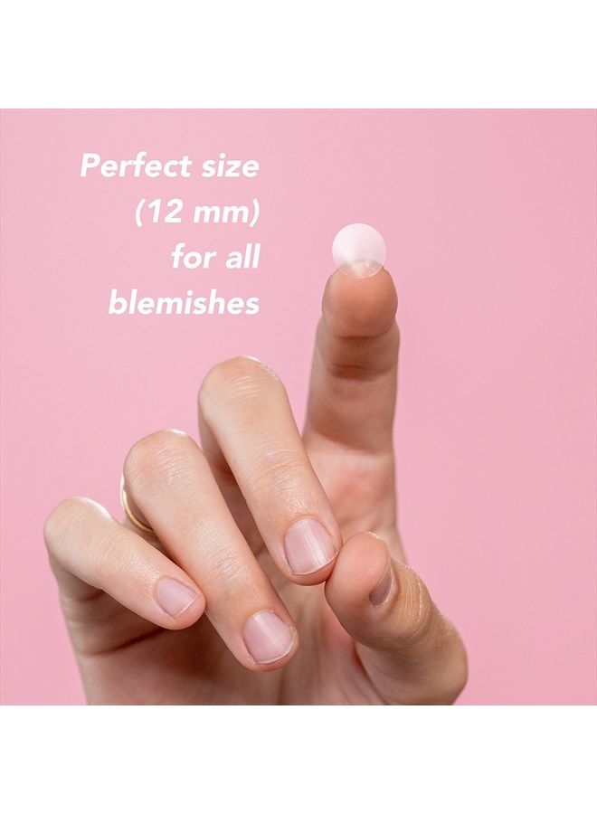 MARIO BADESCU رقعة تجفيف لتغطية العيوب، علاج غير مرئي للبقع، يمتص طوال اليوم، مادة البوليمر اللاصقة مع فيتامين سي، نباتية وخالية من القسوة، تثبيت قوي (60 رقعة، 12 مم)، شفافة - Image 3