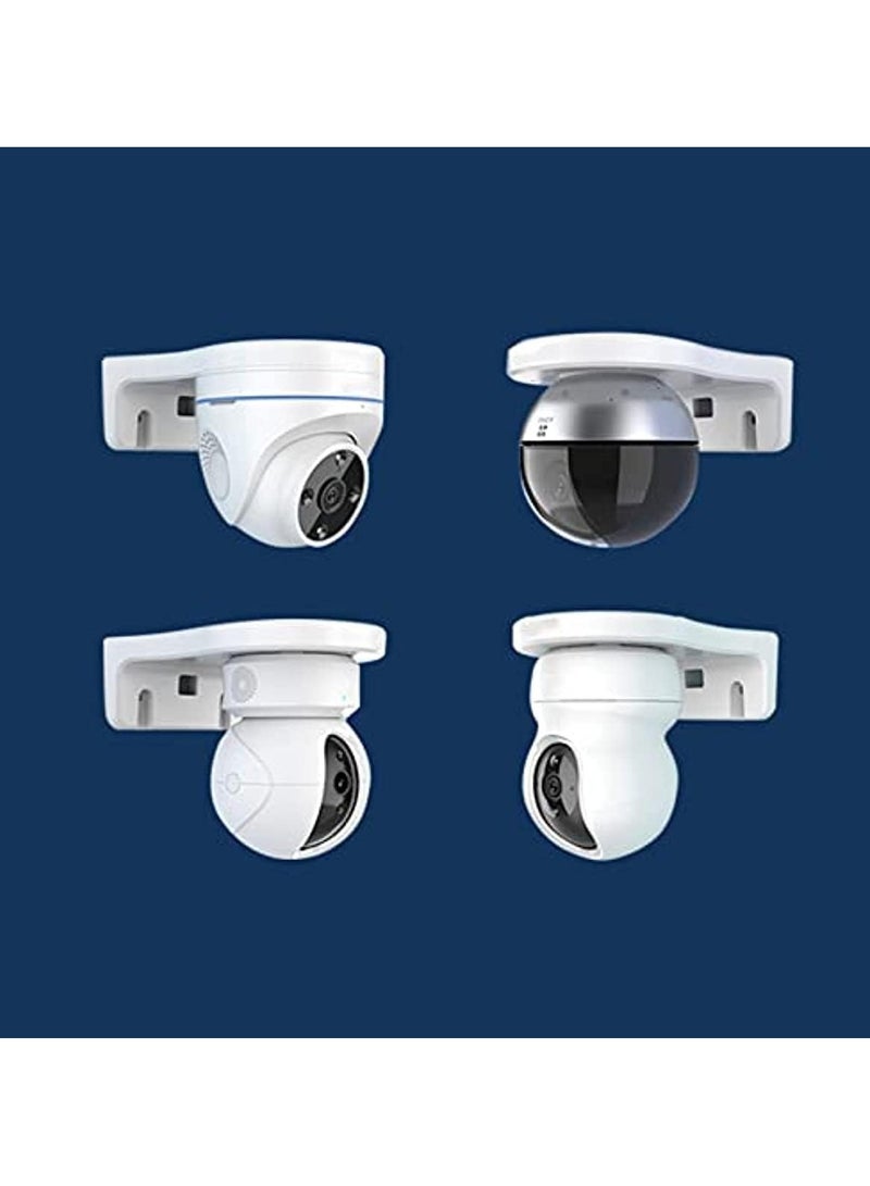 2Pack WiFi Wall Mount Bracket for EZVIZ C6 C4 Series IP Camera Easy Installing,Plastic PT Cameras Holder Indoor Security Systems,Support CCTV IP Cameras Cable Management - Image 4