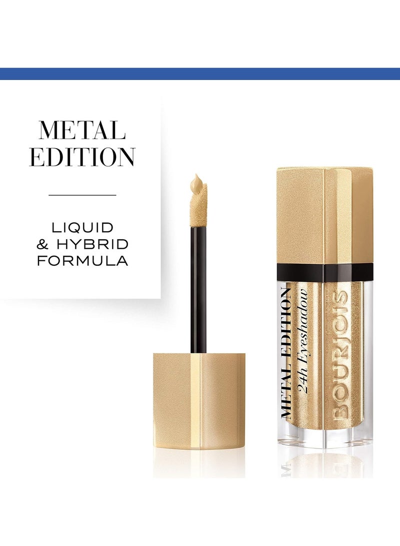 BOURJOIS PARIS Bourjois Metal Edition 24H Eyeshadow 07 Or du commun. 8 ml - 0.27 fl oz - Image 2