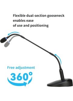 BOYA BY-GM18C Desktop Cardioid Gooseneck Microphone - Black  - Image 4