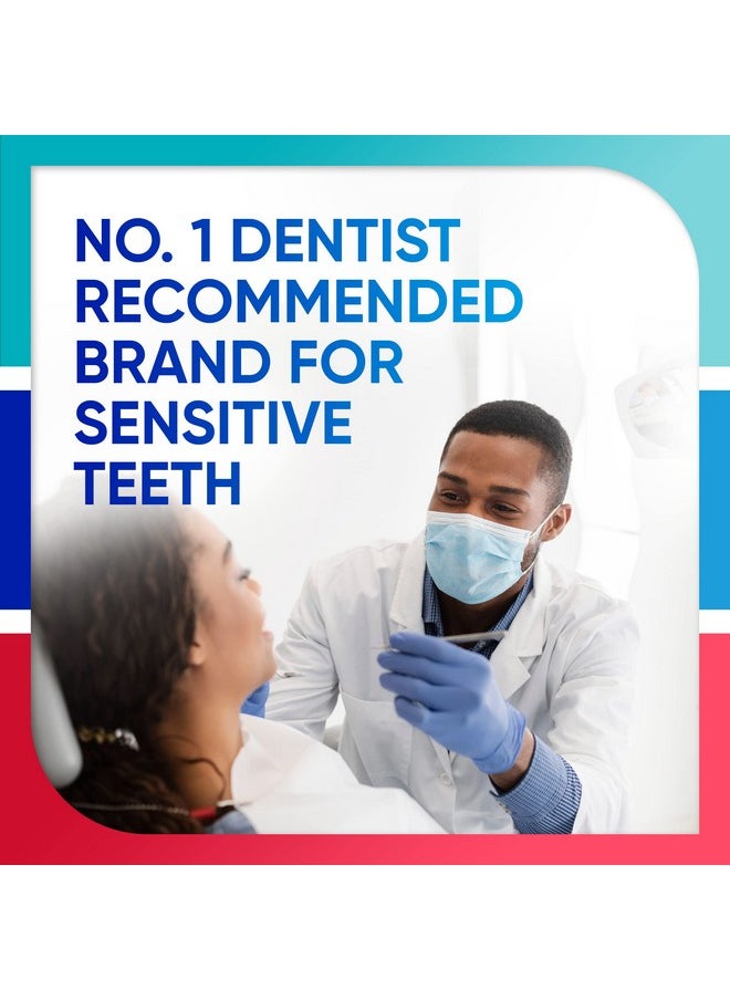 Sensodyne - Sensodyne Toothpaste Sensitivity Gum and Enamel, Triple Protection, Refreshing Fluoride Toothpaste, Mint Flavor - 3.4 Ounces x 3 - Image 1