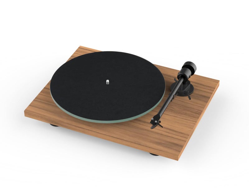 Pro-Ject T1 Evo Hi-Fi Turntable (Satin Walnut) - Image 1