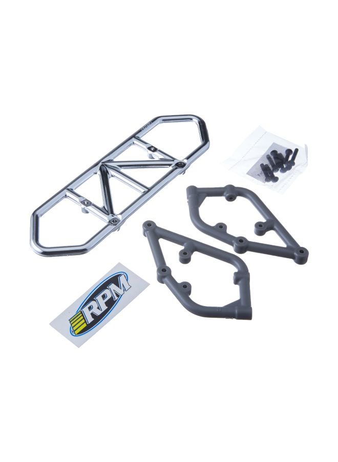 RPM Slash 2WD Rear Bumper, Chrome - Image 1