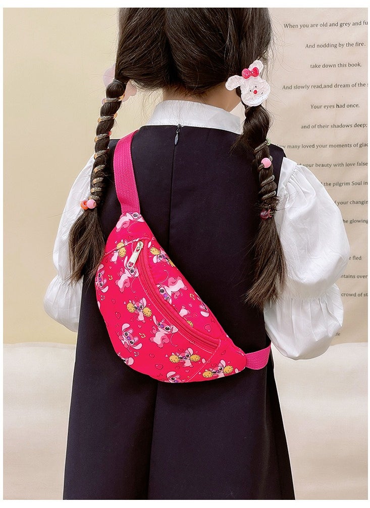 STITCH Stitch chest bag waist bag Stitch fashion men and women baby printed shoulder crossbody bag  - Image 4