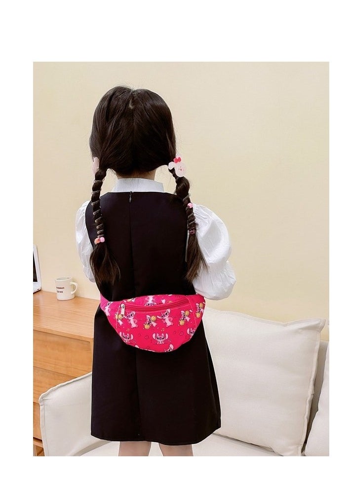 STITCH Stitch chest bag waist bag Stitch fashion men and women baby printed shoulder crossbody bag  - Image 3