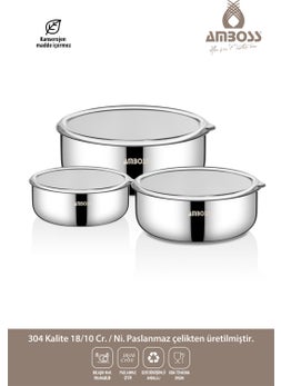 6 Piece Little Prime Stainless Steel Storage Box - pzsku/ZFF44FD4055ABD6E06358Z/45/_/1739910617/63f428d3-6747-4e9d-8580-ff3e4a23f08f