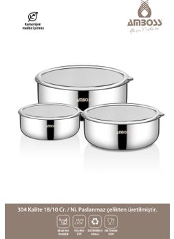AMBOSS 6 Piece Little Prime Stainless Steel Storage Box  - Image 2
