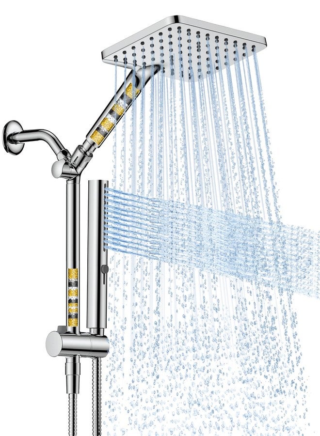 Hombeter Shower Filter Replacement - 2-Pack Multi-Stage Cartridge for Hard Water, Removes Chlorine and Harmful Substances - Image 2