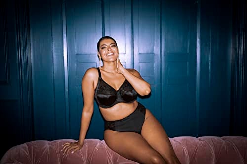 Elomi Women's Plus-Size Cate Underwire Full Cup Banded Bra,Latte,36H UK/36K US - Image 4