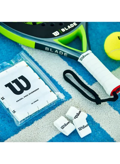 Wilson Pro 12 Pack Overgrip Set - White