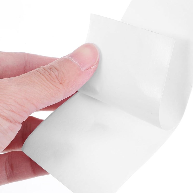Writable Adhesive Journal Tape 2pcs (5cm*5m + 10cm*5m) White Blank Craft Tape for Students Scrapbooking and Creative Crafting - Image 3