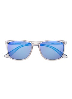 Superdry SHOCKWAVE Full-Rim Rectangular UV Protection Sunglasses - Blue  - Image 2