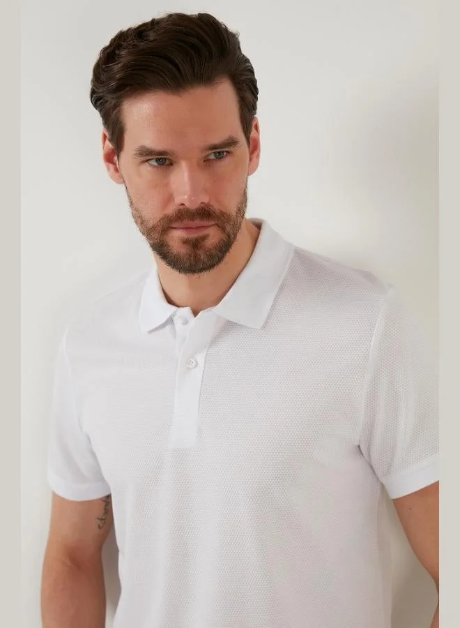 Buratti  Buratti Regular Fit Cotton Button-Down Polo Collar T-Shirt Men's POLO COLLAR T-SHIRT 5902326 for Men | Best Price UAE