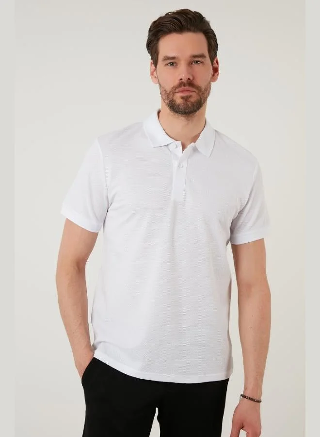 Buratti  Buratti Regular Fit Cotton Button-Down Polo Collar T-Shirt Men's POLO COLLAR T-SHIRT 5902326 for Men | Best Price UAE