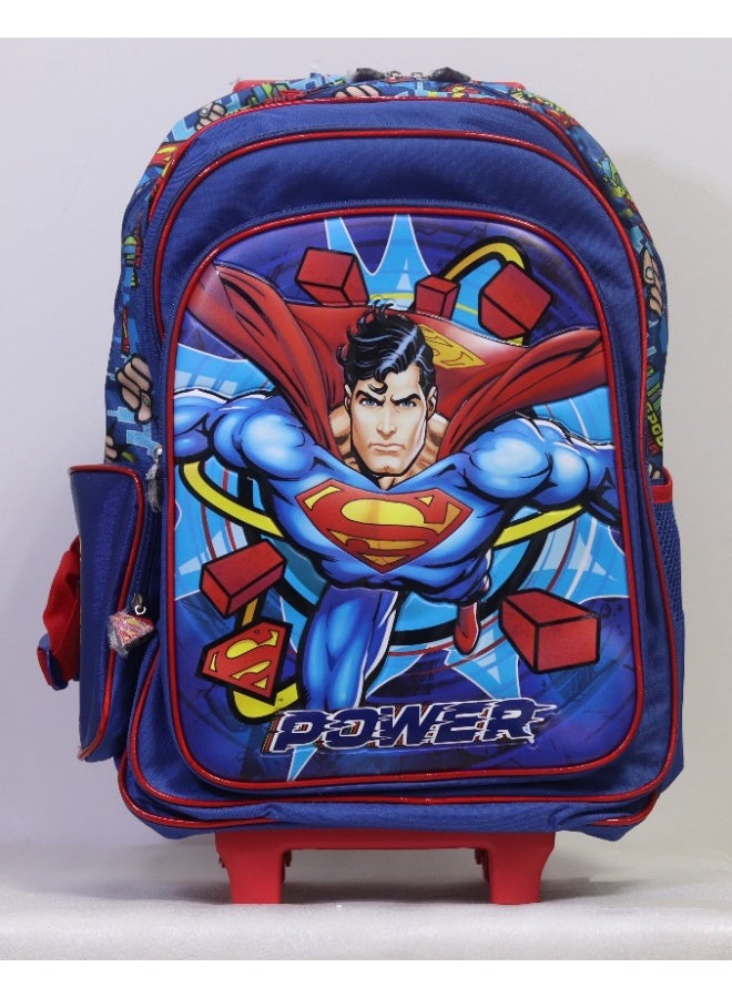 Superman Trolley Bag 18inch FKST-31148 - Image 1
