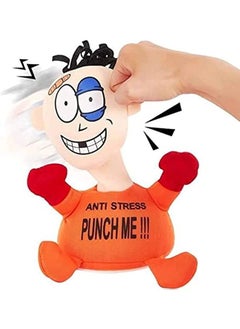 Punch Me Toy Punching Toy Funny Punching Toy for Reducing Stress Daily Fun Fun Fun Orange