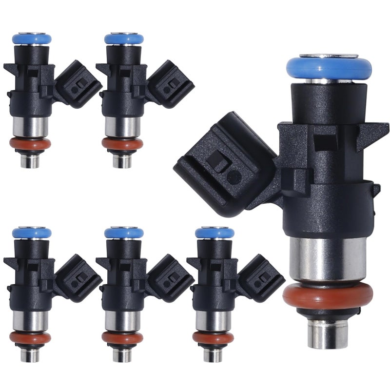 HENGCOOL 0280158233 4 Holes Fuel Injectors 62410 Compatible with Chrysler 200 300 36L 2011Up Journey Challenger Charger Durango Grand Caravan Grand Cherokee Wrangler JK - Image 2