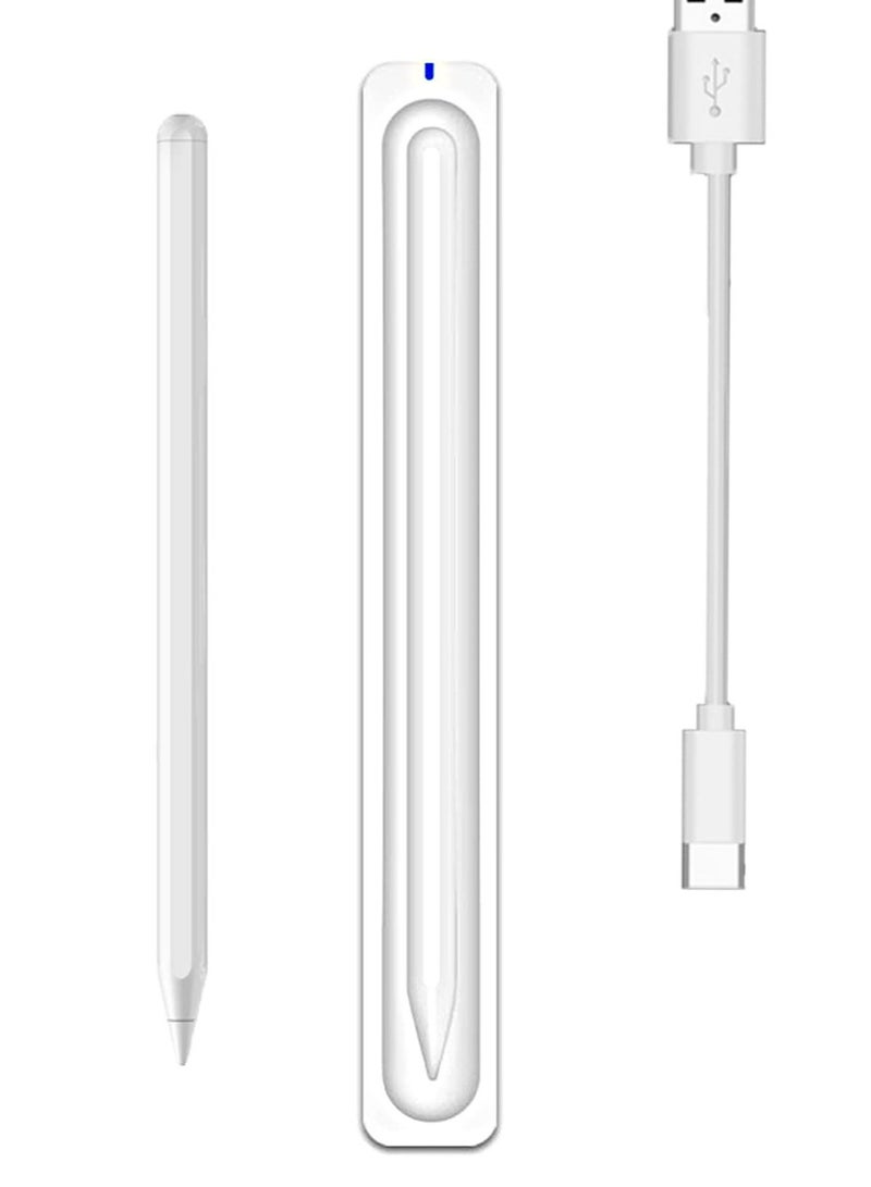 Excefore Effortlessly Charge Your Pencil 2nd Gen with Our Magnetic Wireless Charger Dock LED Indicator Light Anti-Slip Base and USB Cable Included - Image 1