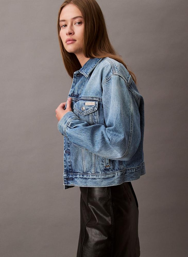 Calvin Klein Jeans Casual Denim Truker Jacket - Image 3