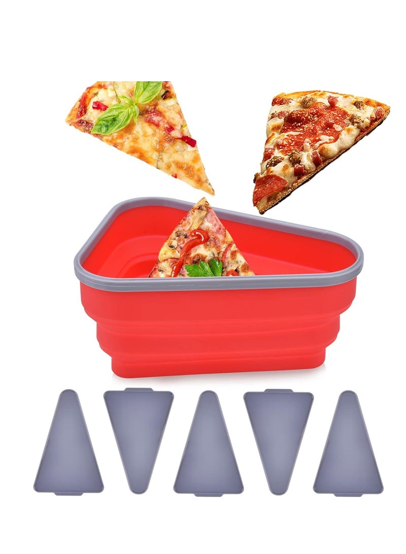 Adjustable Pizza Slice storage box with shelves to Organize and Save Space  - Image 1