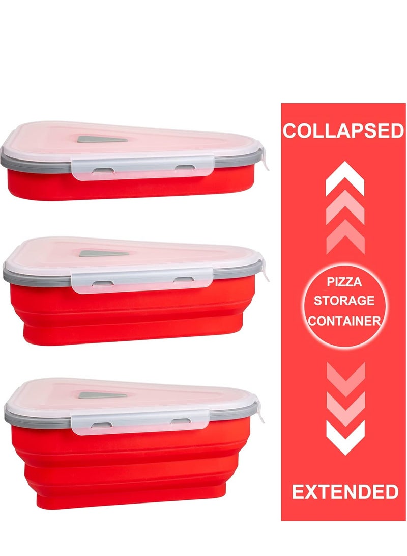 Adjustable Pizza Slice storage box with shelves to Organize and Save Space  - Image 2