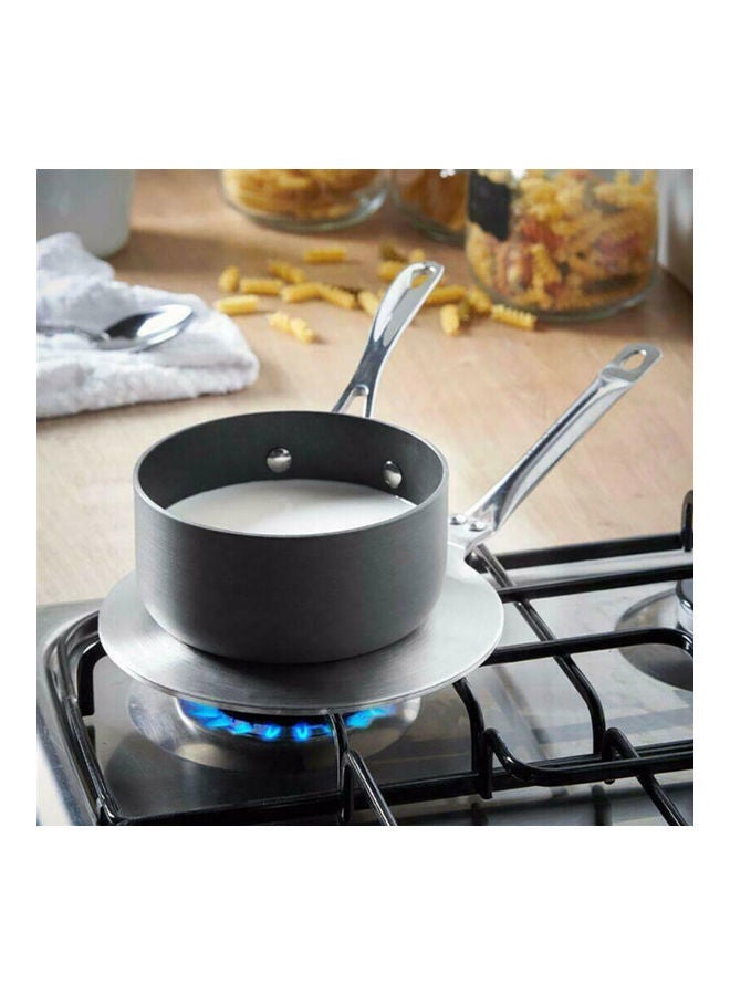 NIBEMINENT Heat Diffuser with Handle Silver  - Image 4