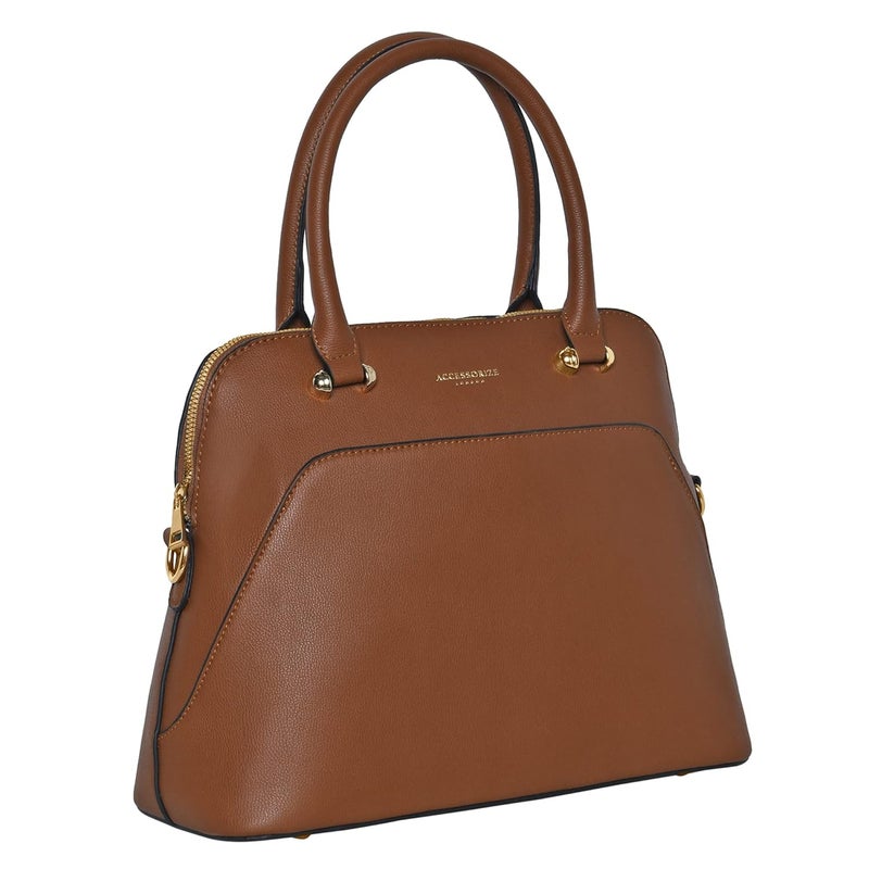 Accessorize حقيبة يد ثيا النسائية من لندن بحزام قابل للفصل والتعديل | حقيبة ساتشيل للعمل | محفظة للسيدات | حقيبة كتف أنيقة | هدية للنساء - Image 5