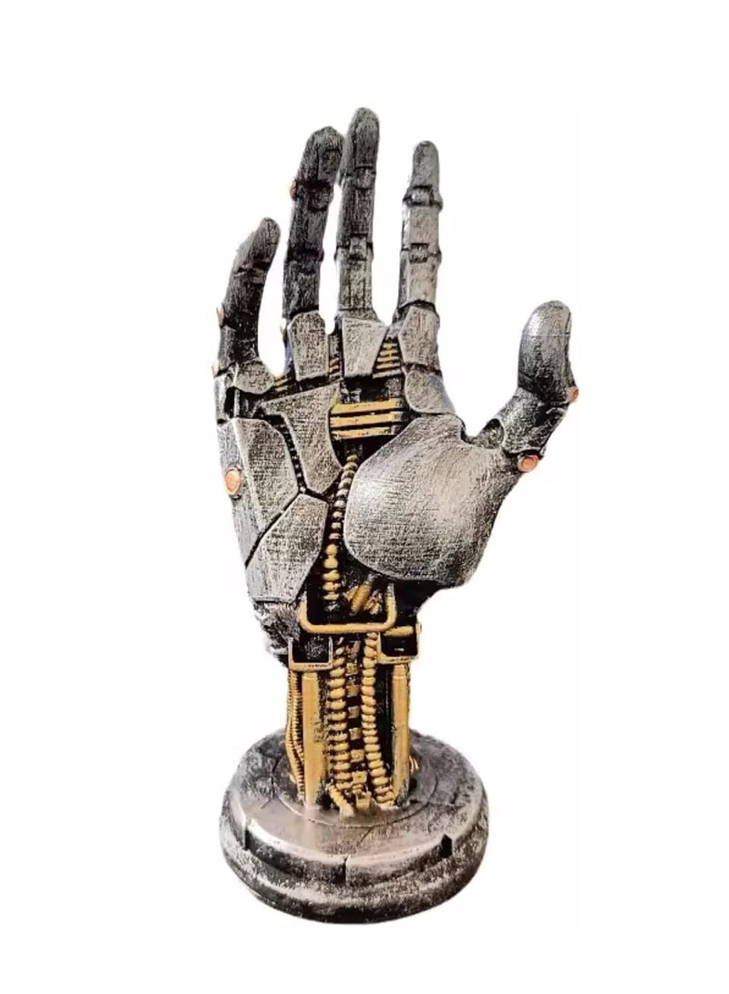 general Lake Key Robotic Arm Resin Craft Ornaments Game Controller Desk Lamp Fashion Decoration Model Collection Desktop Decoration Women Men Farewell Souvenir Gift - Image 1