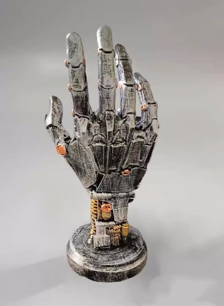 general Lake Key Robotic Arm Resin Craft Ornaments Game Controller Desk Lamp Fashion Decoration Model Collection Desktop Decoration Women Men Farewell Souvenir Gift - Image 4