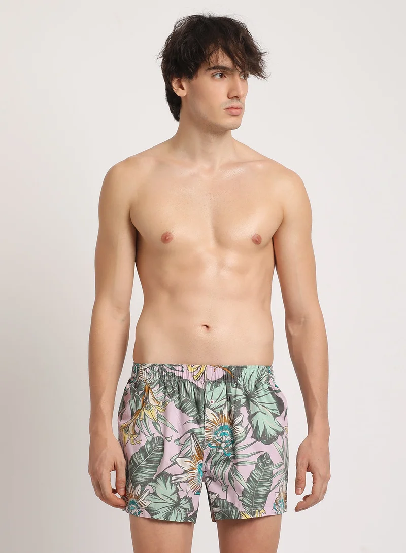 THE BEAR HOUSE Mens Cotton Boxers Multipack Soft Breathable Underwear for Men Loose Fit Comfortable Boxer Shorts for Daily Wear