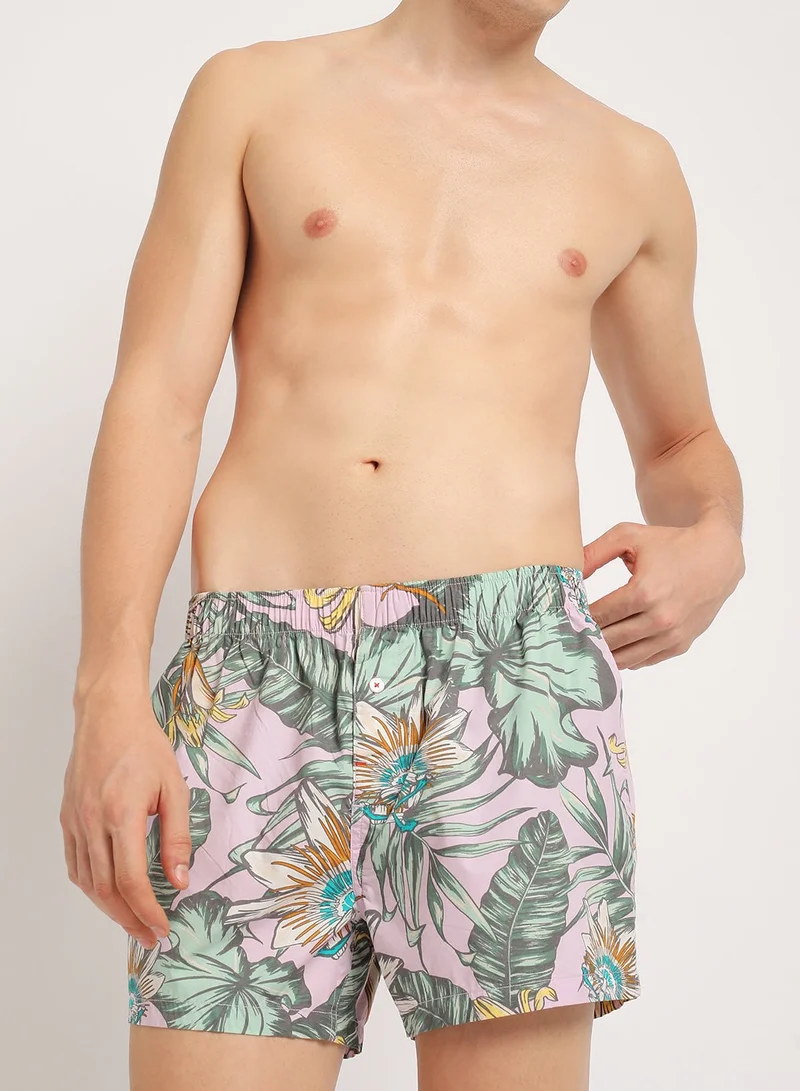 THE BEAR HOUSE Mens Cotton Boxers Multipack Soft Breathable Underwear for Men Loose Fit Comfortable Boxer Shorts for Daily Wear