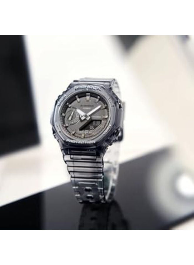 CASIO Resin Analog+Digital Wrist Watch GMA-S2100SK-1ADR - Image 4