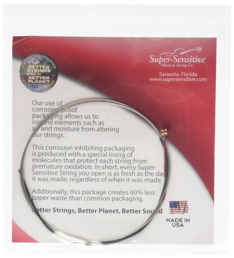Super Sensitive Red Label 4/4 Violin G String - Medium Gauge (2147) - Image 2