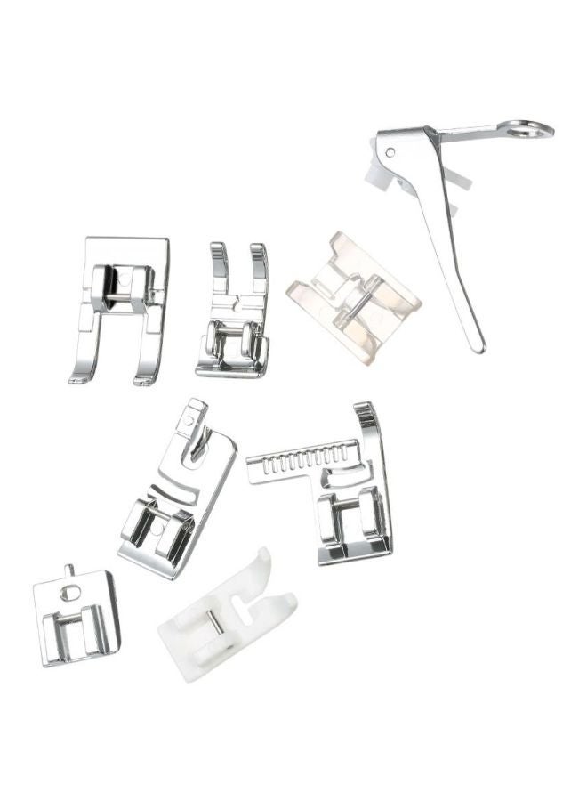 NIBEMINENT 52-Piece Sewing Machine Presser Kit For Low Shank Silver/Black - Image 3