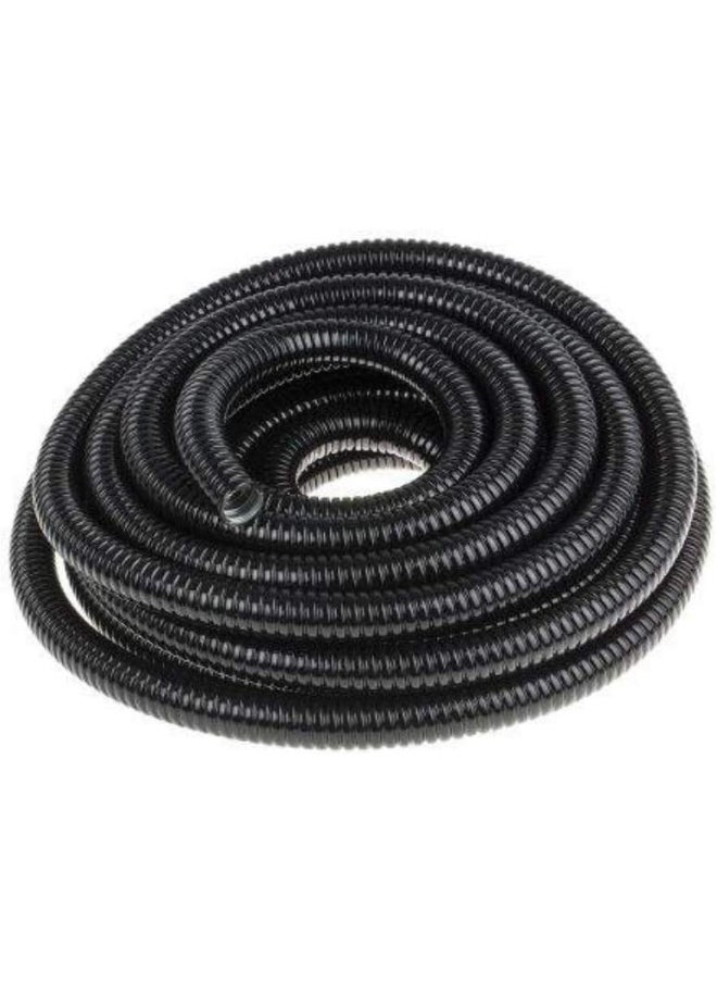 Royal Apex Pvc Coated Galvanized Steel Flexible Conduit Black For Protection Of Cable And Wire In Tunnels Hospitals High-Rise Office Blocks And Public Buildings Underground Etc. 25Mm X 10 Meter  - Image 1
