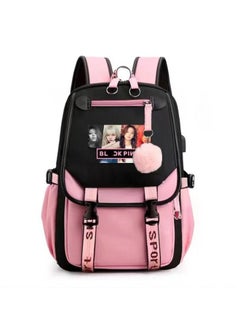 LISA Casual Backpack With USB Port For Men And Women