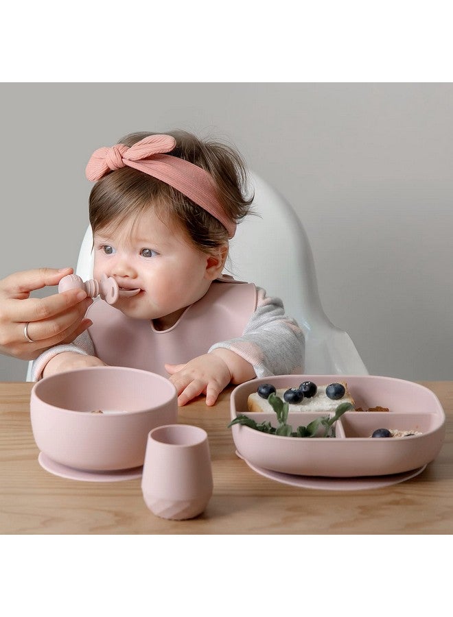 SAMiGO Silicone Baby Spoons Self Feeding 6+ Months - Infant Toddler Utensils - First Stage Baby Led Weaning Feeding Supplies - Set of 3 Pack - Image 2