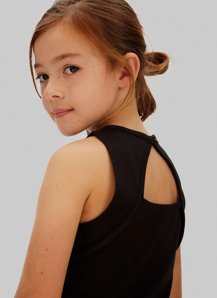 كالفن كلاين جينز Youth Punto Sleeveless Top