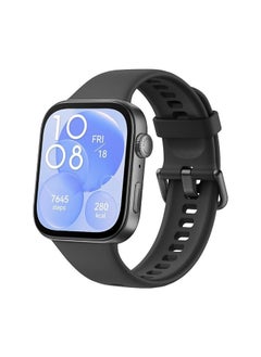 Generic WATCH FIT 3 Smartwatch, 1.82" AMOLED Display, Ultra-Slim Design, All-Round Fitness Management, Comprehensive Health Management, Durable Battery Life, Compatible with iOS & Android, Black  - Image 1