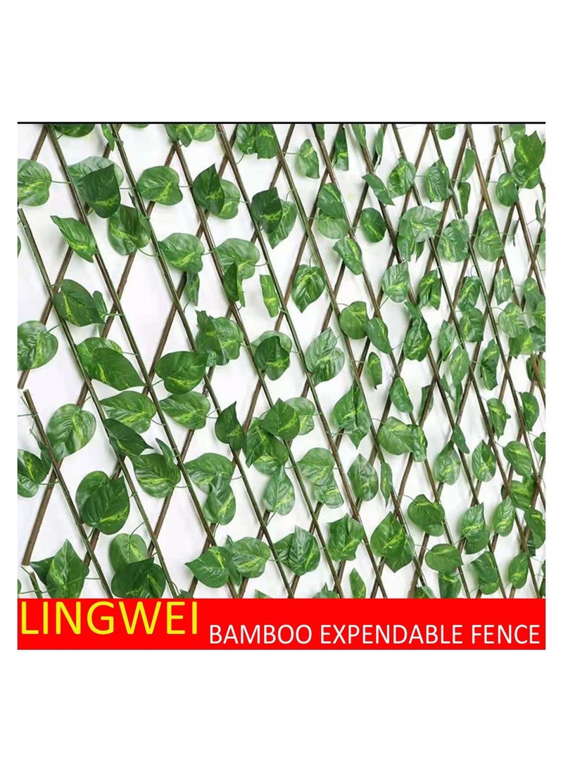 LINGWEI LINGWEI Expanding bamboo Retractable Fence  - Image 3