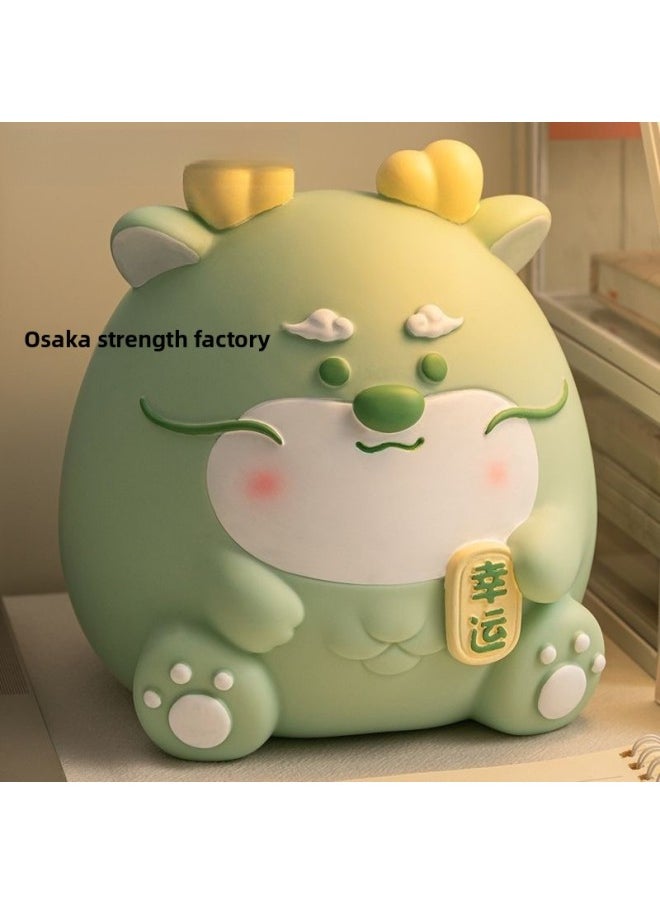 Generic Year Of The Snake Piggy Bank Can Save Desirable Drop-resistant Children Boys 2025 Girls Piggy Bank-Color:Lucky Dragon-Size:Large  - Image 3