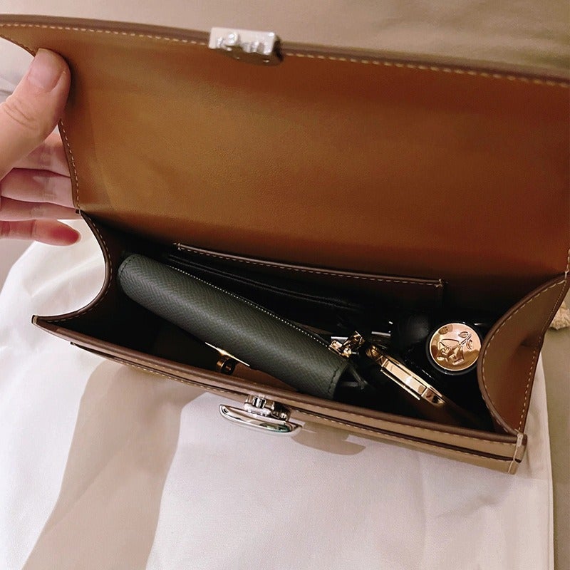 Handbag Savette Bag Niche Design High-End Envelope Bag Retro Large Capacity Handbag Exquisite - Image 5