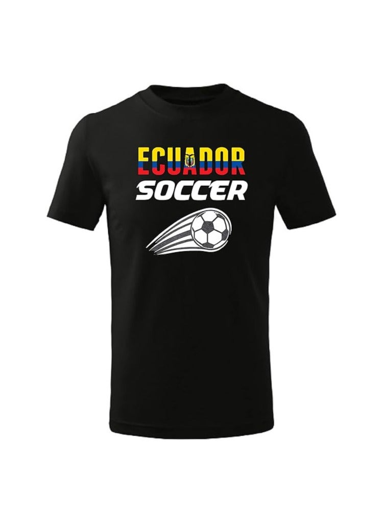 Ecuador Football Fans Printed Tshirts Supporting The Football Jersey TShirts For Men|Women|Kids To Win The Cup - Image 1