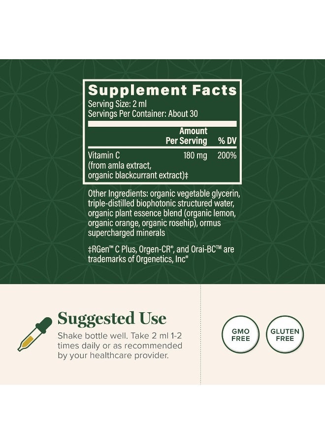 global healing center Global Healing USDA Organic Vitamin C Complex 500mg - Image 3